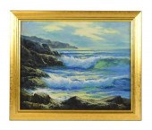 20TH C. OIL ON CANVAS, DEPICTS