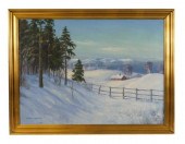 20TH C. OIL ON CANVAS, DEPICTS