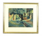 20TH C. OIL ON CANVAS, DEPICTS