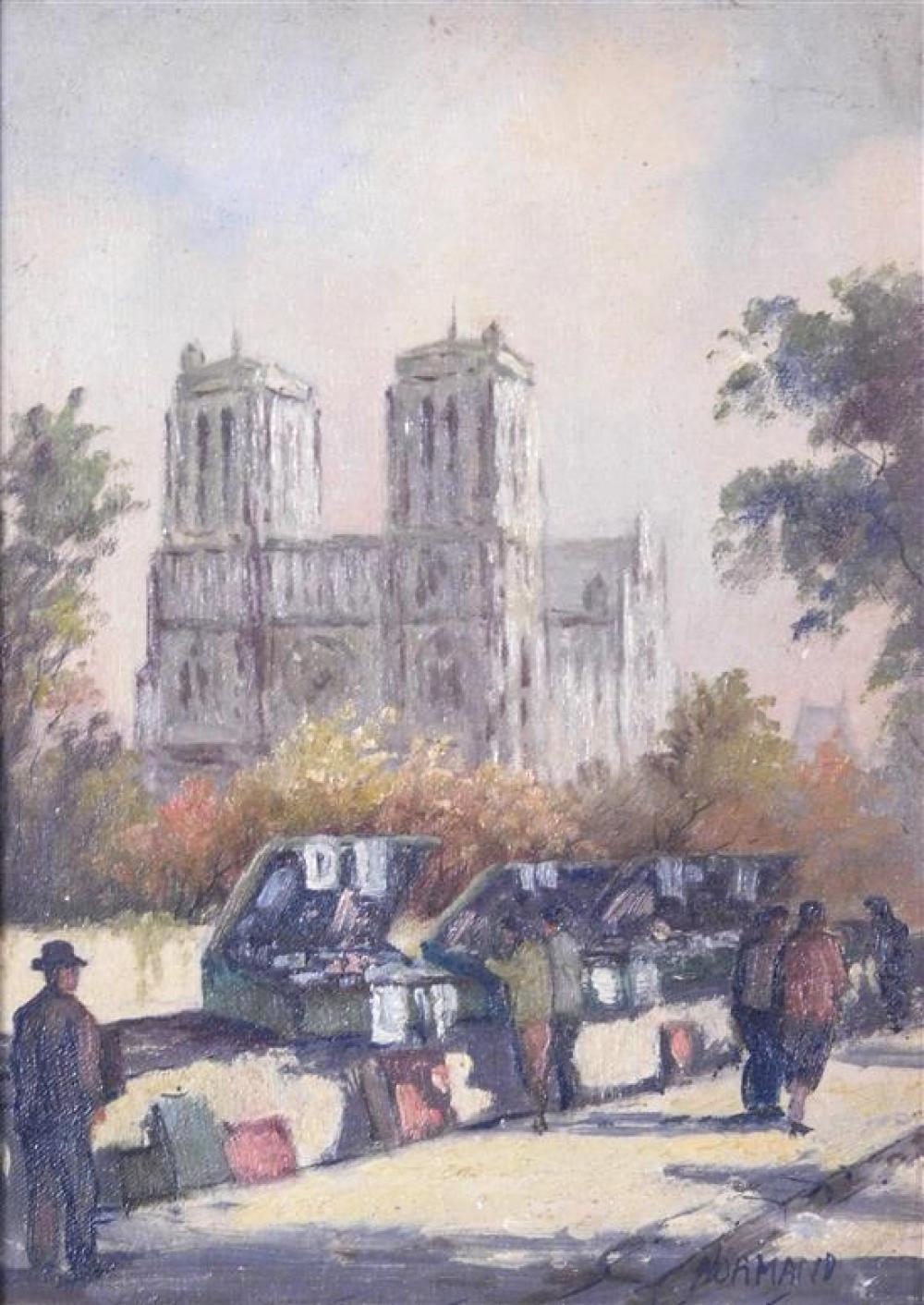 20TH C. OIL ON CANVAS BY "NORMAND",