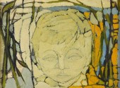 20TH C. OIL ON CANVAS, PORTRAI