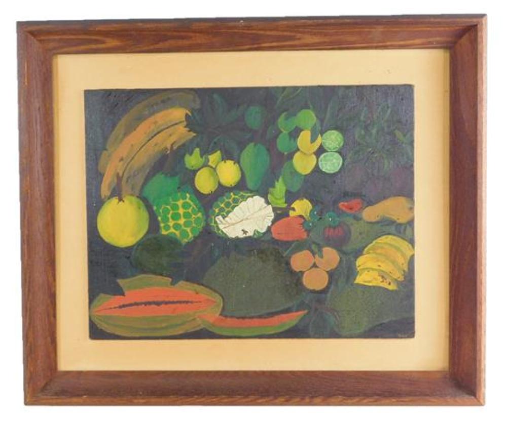 20TH C. OIL ON PANEL, STILL LIFE