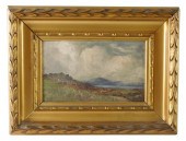 20TH C. OIL ON WOOD PANEL, SCO