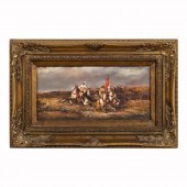 20TH C. ORIENTALIST OIL ON PAN