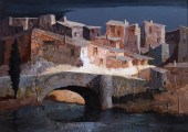 20th C painting of Frias Burgo