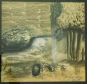 20TH C. PASTEL ON PAPER, STILL