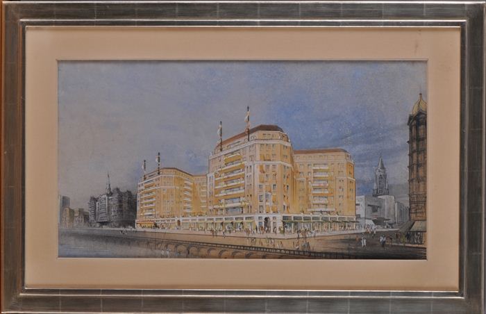 20TH C. SCHOOL: ARCHITECTURAL