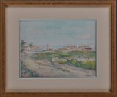 20TH C. SCHOOL: BEACHSCAPE WIT