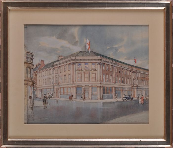 20TH C. SCHOOL: FACADE OF THE