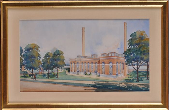 20TH C. SCHOOL: POWER PLANT