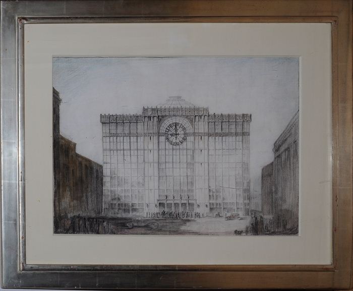 20TH C. SCHOOL: RENDERING OF A