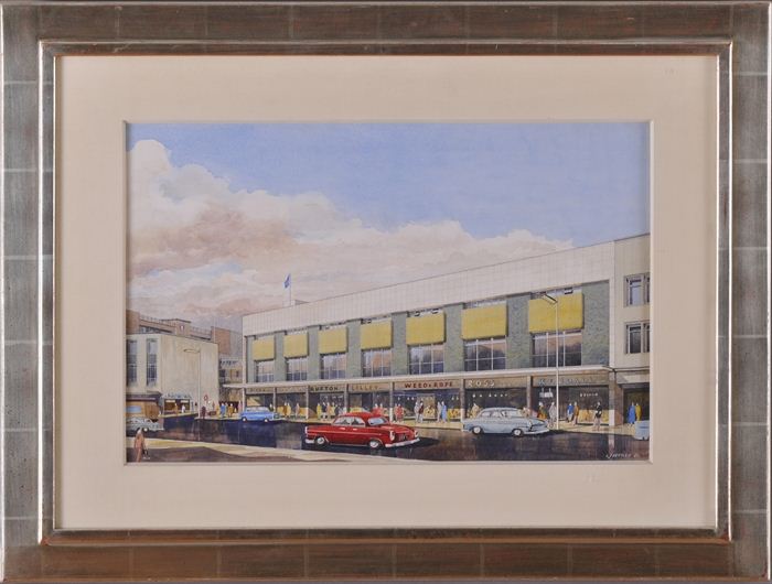 20TH C. SCHOOL: RENDERING OF A