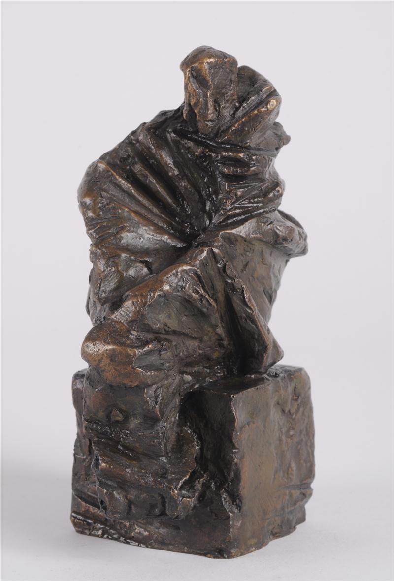 20TH C. SCHOOL: SEATED FIGURE