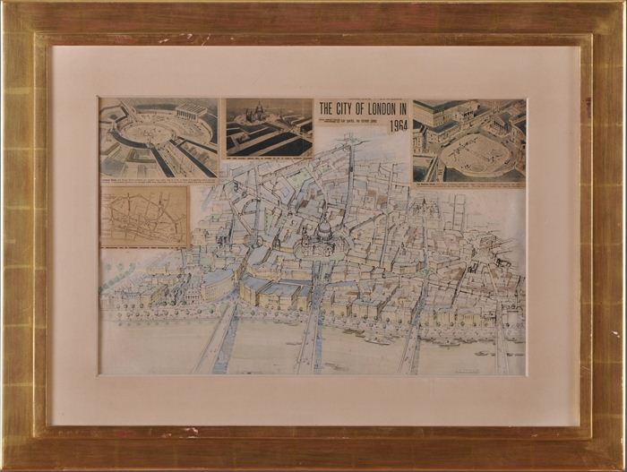 20TH C. SCHOOL: "THE CITY OF LONDON