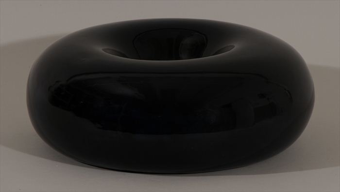 20TH C. SCHOOL: UNTITLED Blue glass