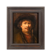 20TH C. 'SELF-PORTRAIT', O/B,