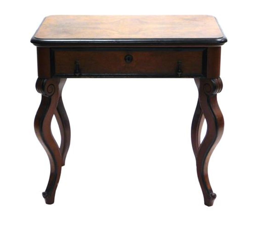 20TH C. SINGLE DRAWER STAND, WITH