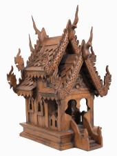 20TH C. SOUTHEAST ASIAN CARVED