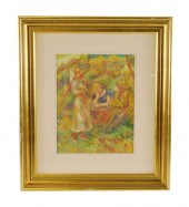 20TH C. WATERCOLOR, IMPRESSION
