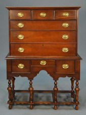 20TH C. WILLIAM & MARY CHERRY
