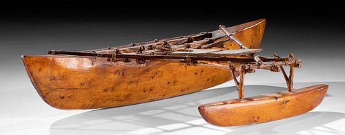 20TH C. YAP CAROLINE ISLANDS WOOD