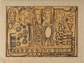20TH CENTUIRY: ABSTRACT WITH F