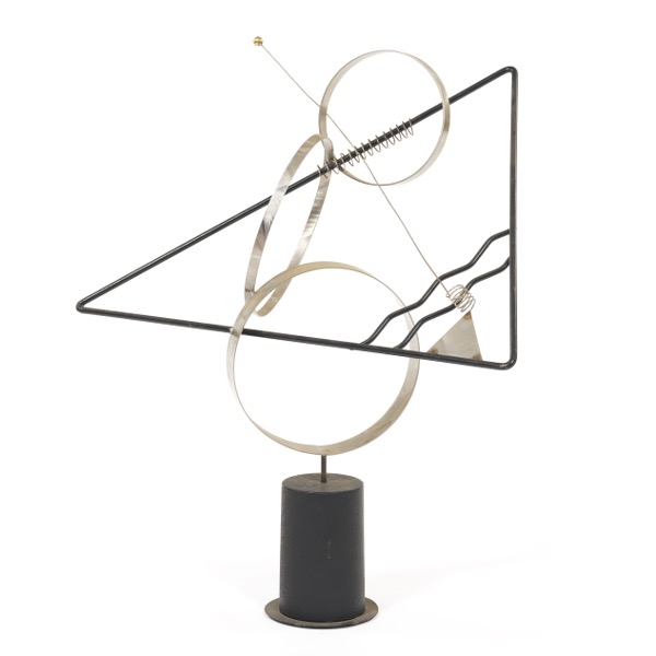 20TH CENTURY ABSTRACT METAL