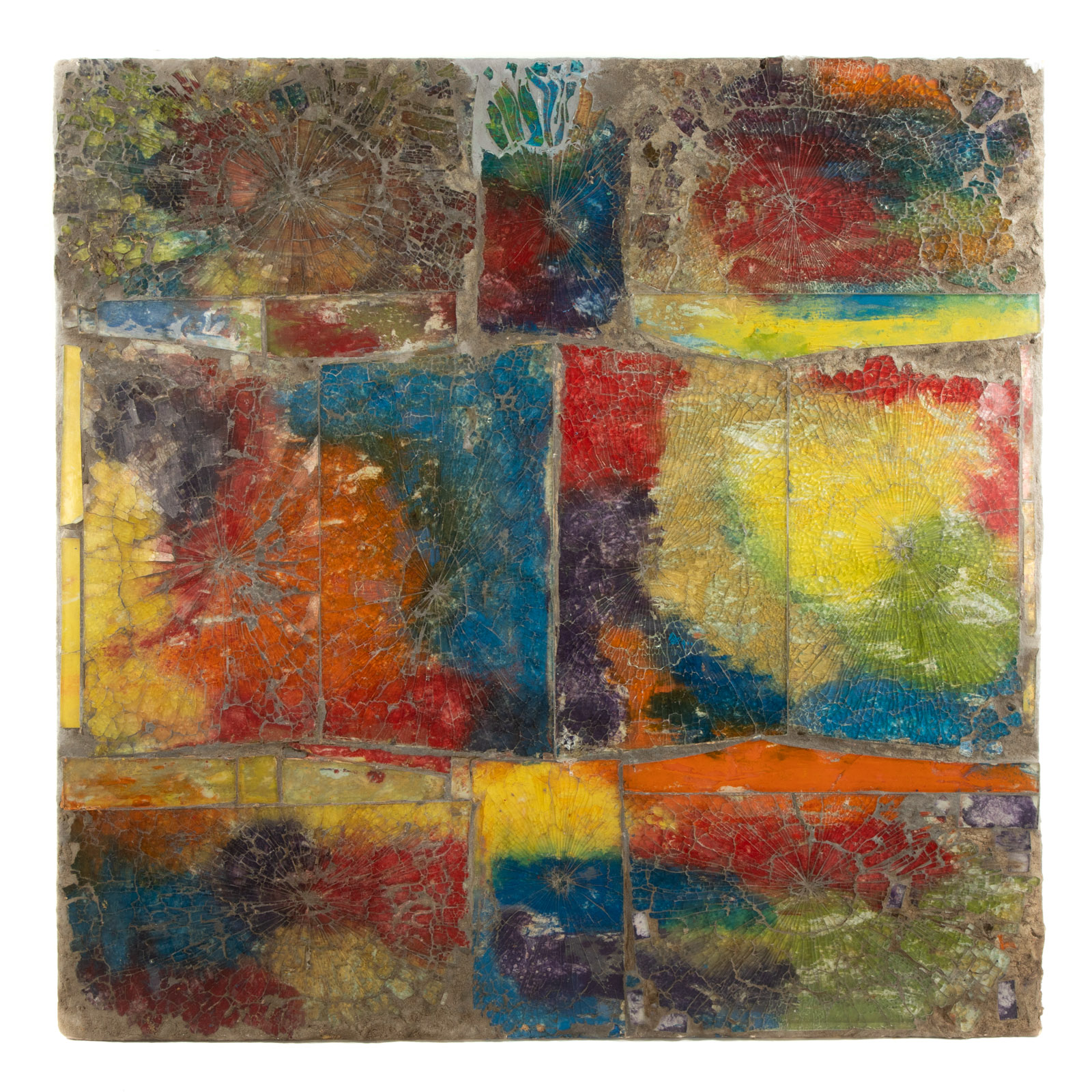 20TH CENTURY. ABSTRACT MOSAIC,