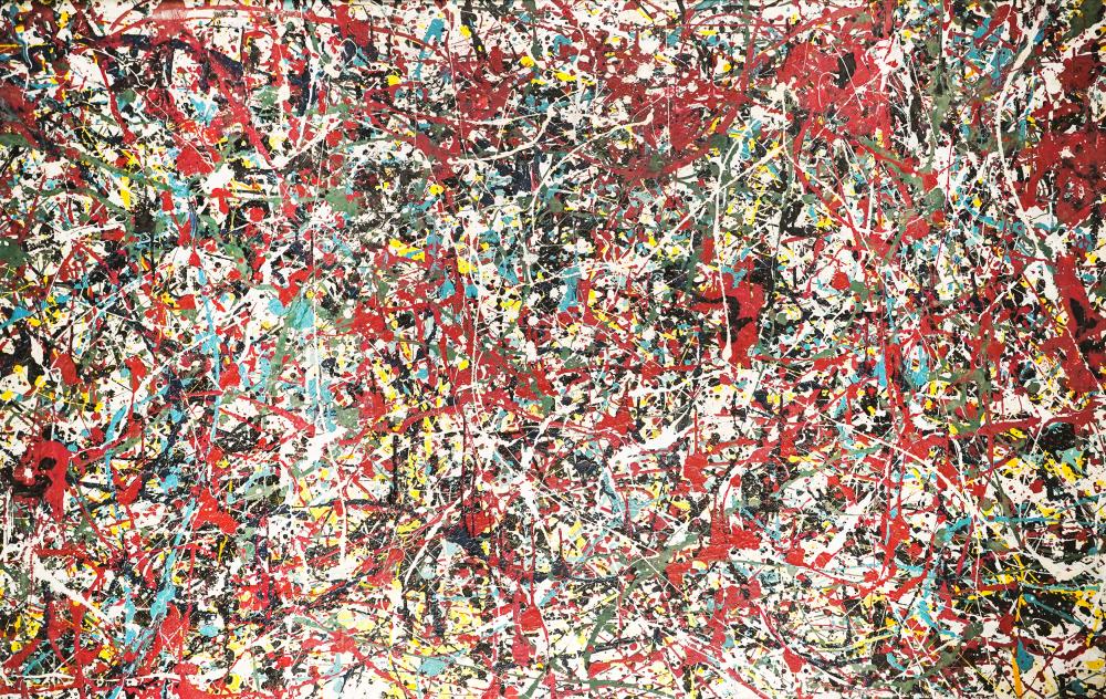 20TH CENTURY: ABSTRACToil on wood