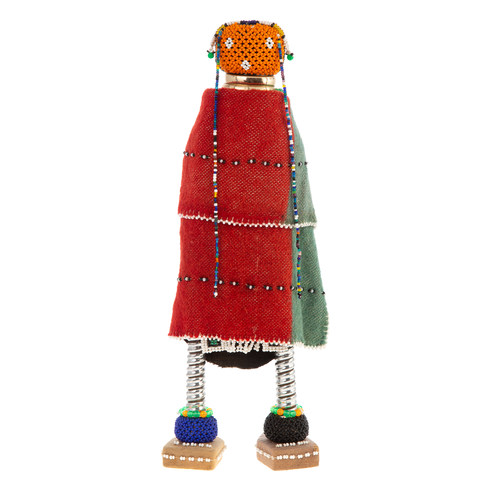 20TH CENTURY. AFRICAN DOLL, MIXED