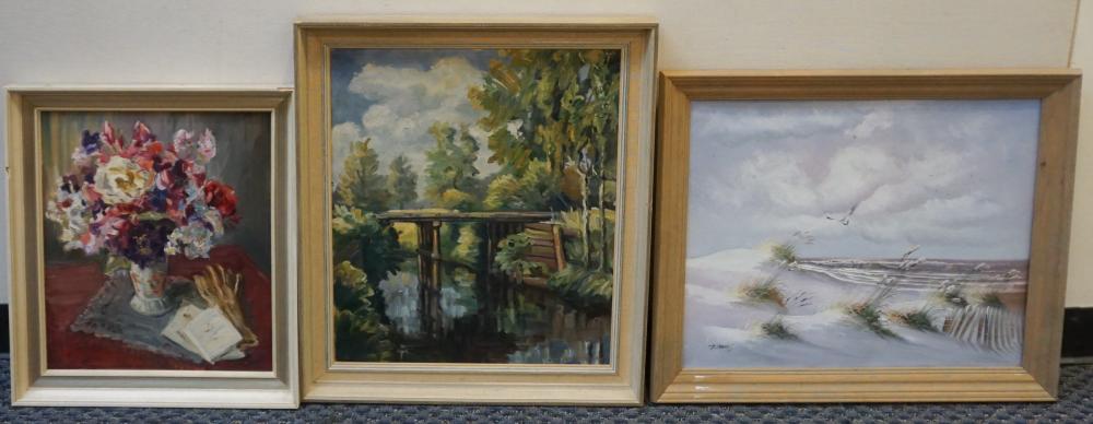 20TH CENTURY, BEACH SCENE, STILL