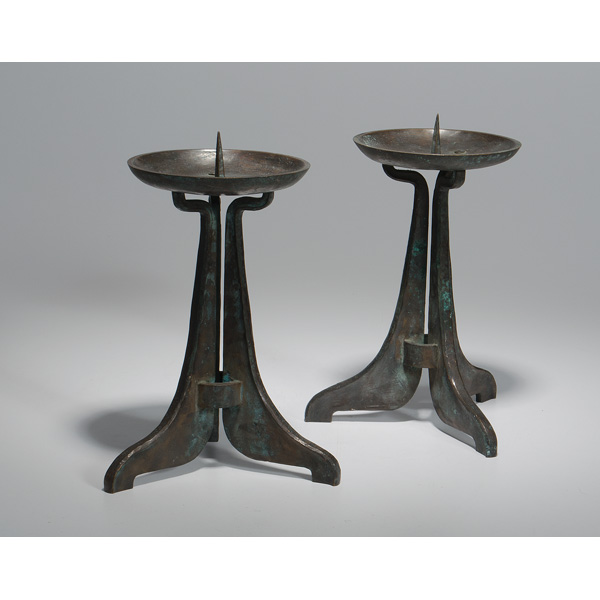 20th Century Bronze Pricket