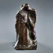 20TH CENTURY BRUTALIST BRONZEG