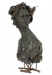 20TH CENTURY: BUST OF A WOMANp
