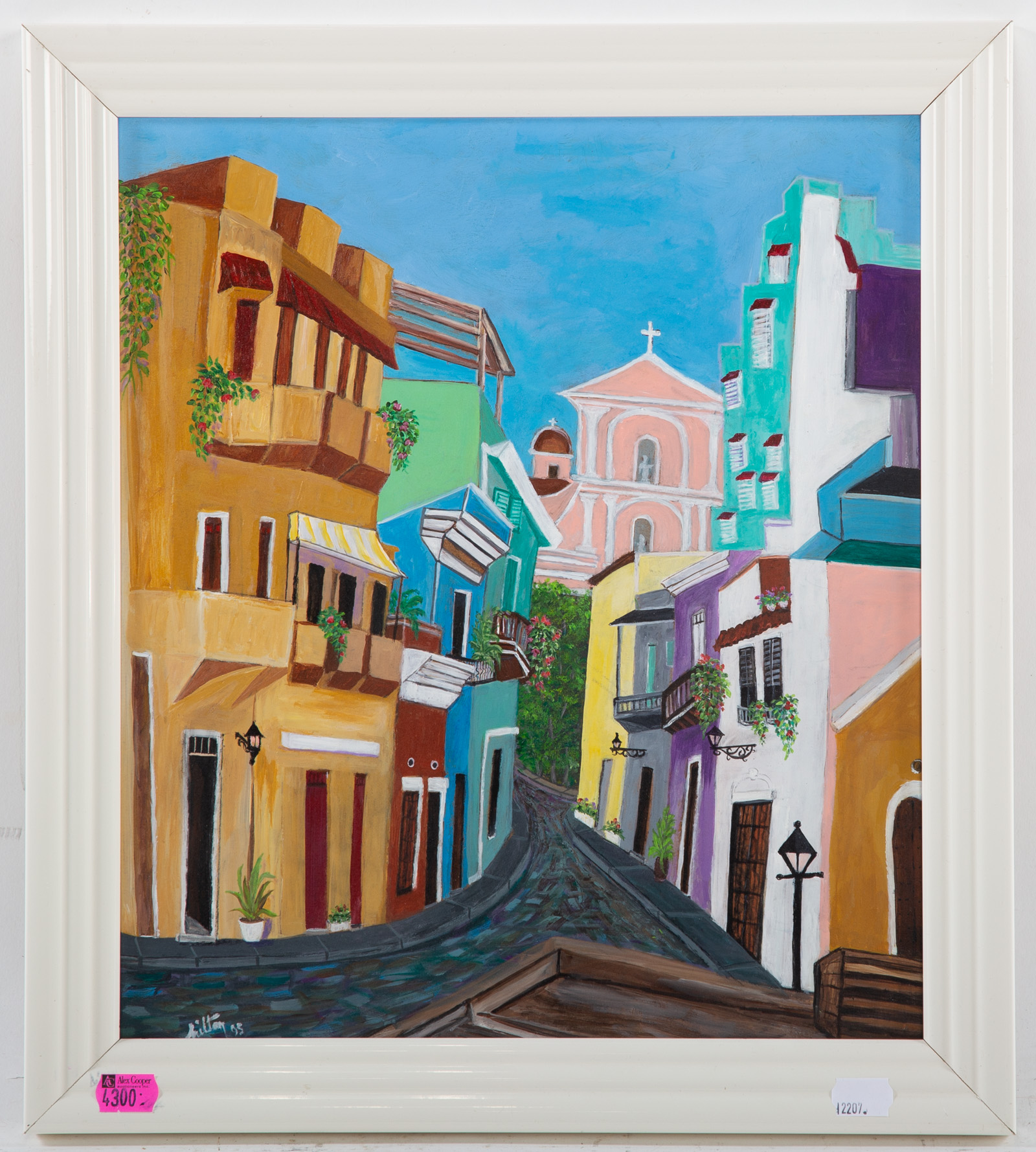 20TH CENTURY. "CALLE DEL CONVENTO,"