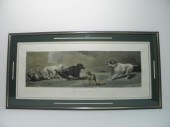 20th century colored engraving
