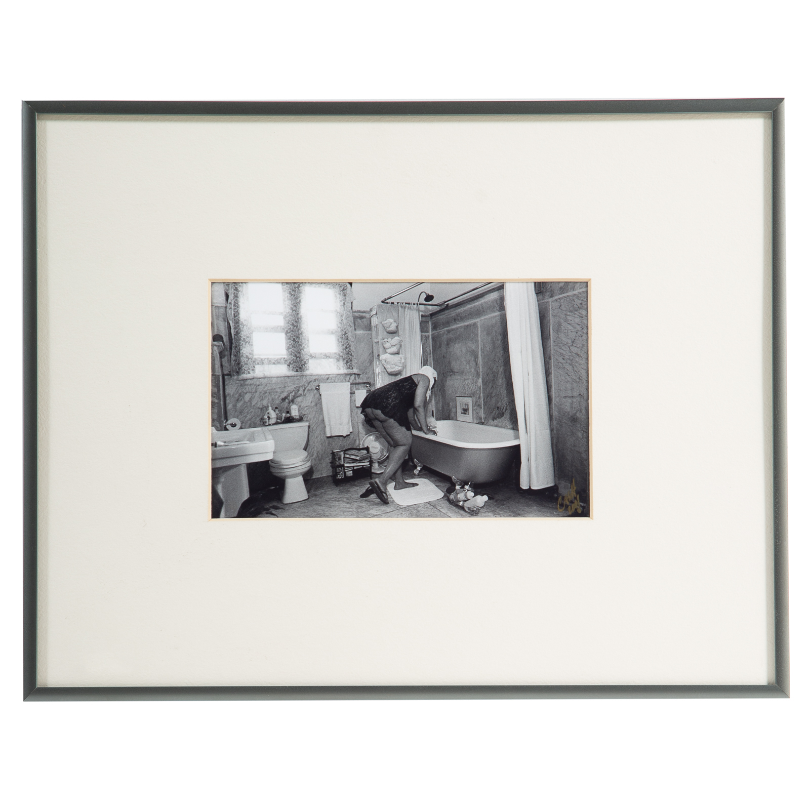 20TH CENTURY. DRAWING A BATH,