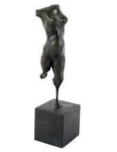 20TH CENTURY: FIGUREbronze; mo