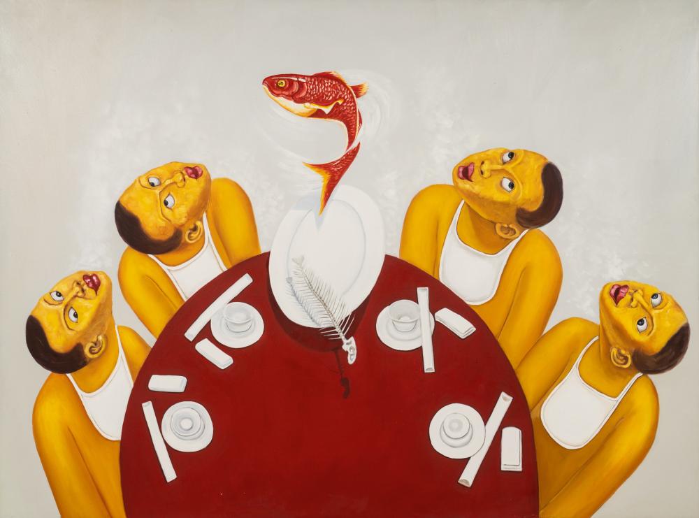 20TH CENTURY: FISH DINNER20th