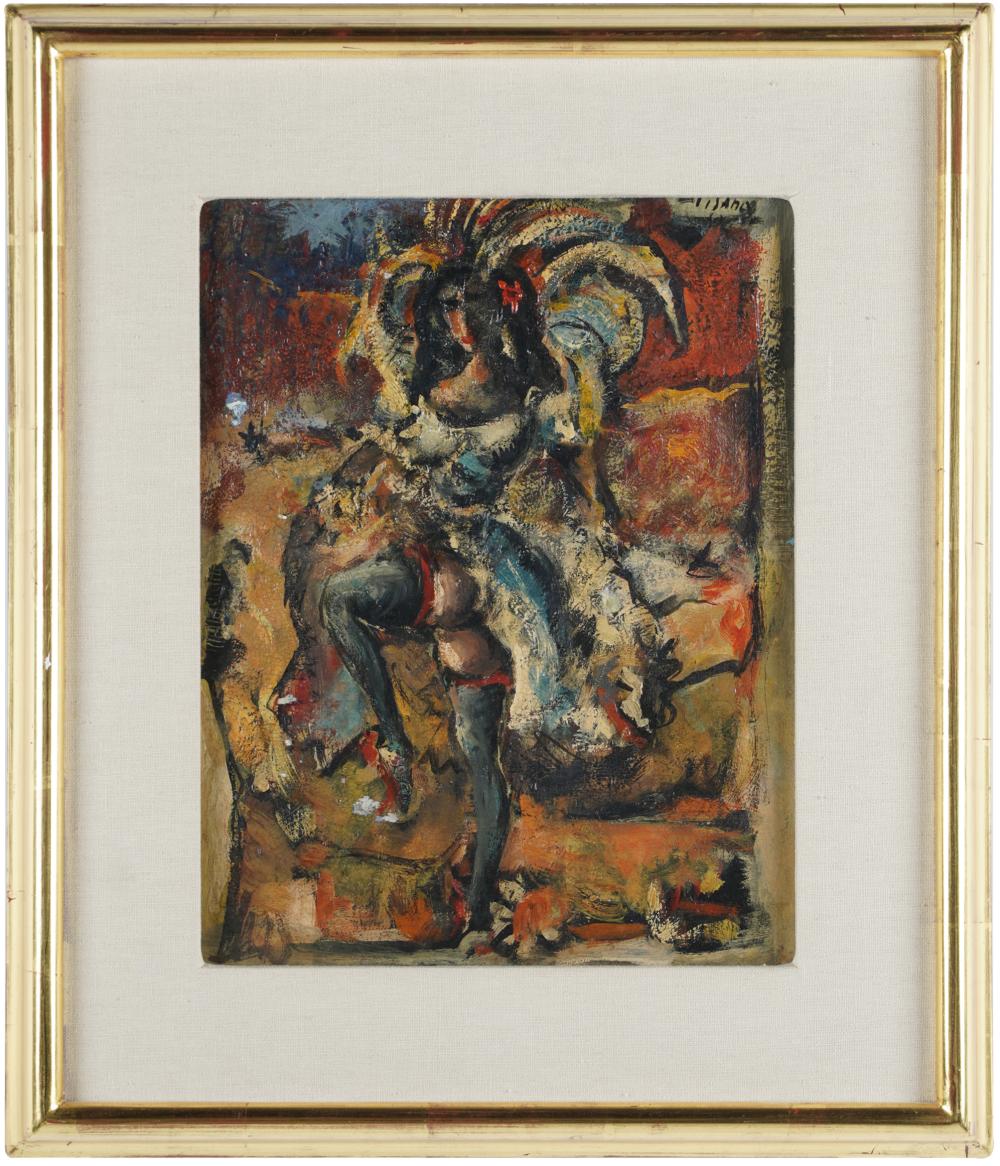 20TH CENTURY: FLAMENCO DANCERoil on