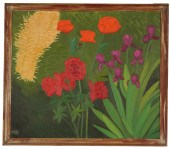 20TH CENTURY: FLOWERSoil on ca