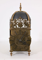 20TH CENTURY FRENCH BRASS LANT