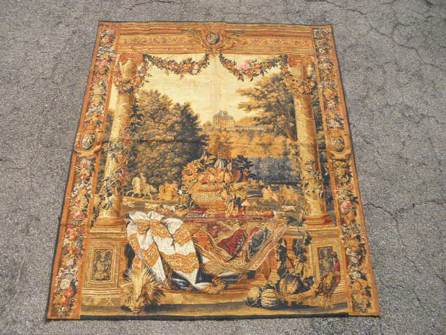 20th century French tapestry wall