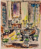, 20TH CENTURY, INTERIOR SCENE