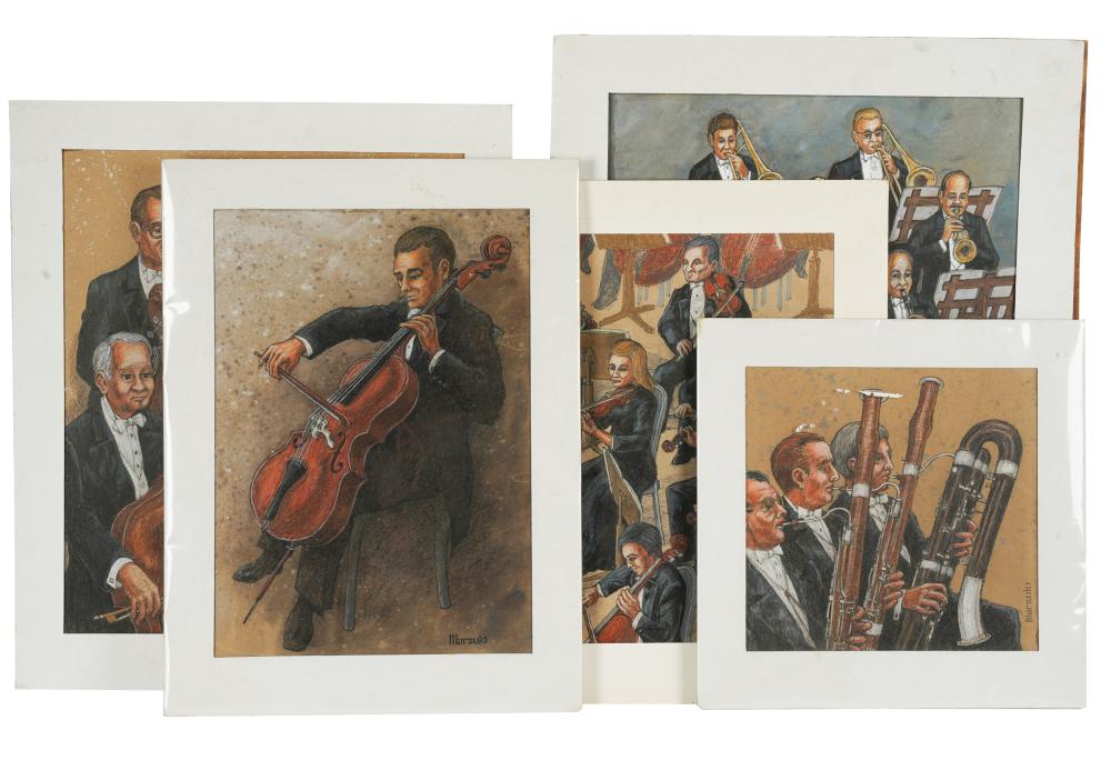 20TH CENTURY: NINE ILLUSTRATIONS OF