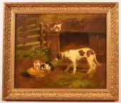 20TH CENTURY OIL ON CANVAS PAI