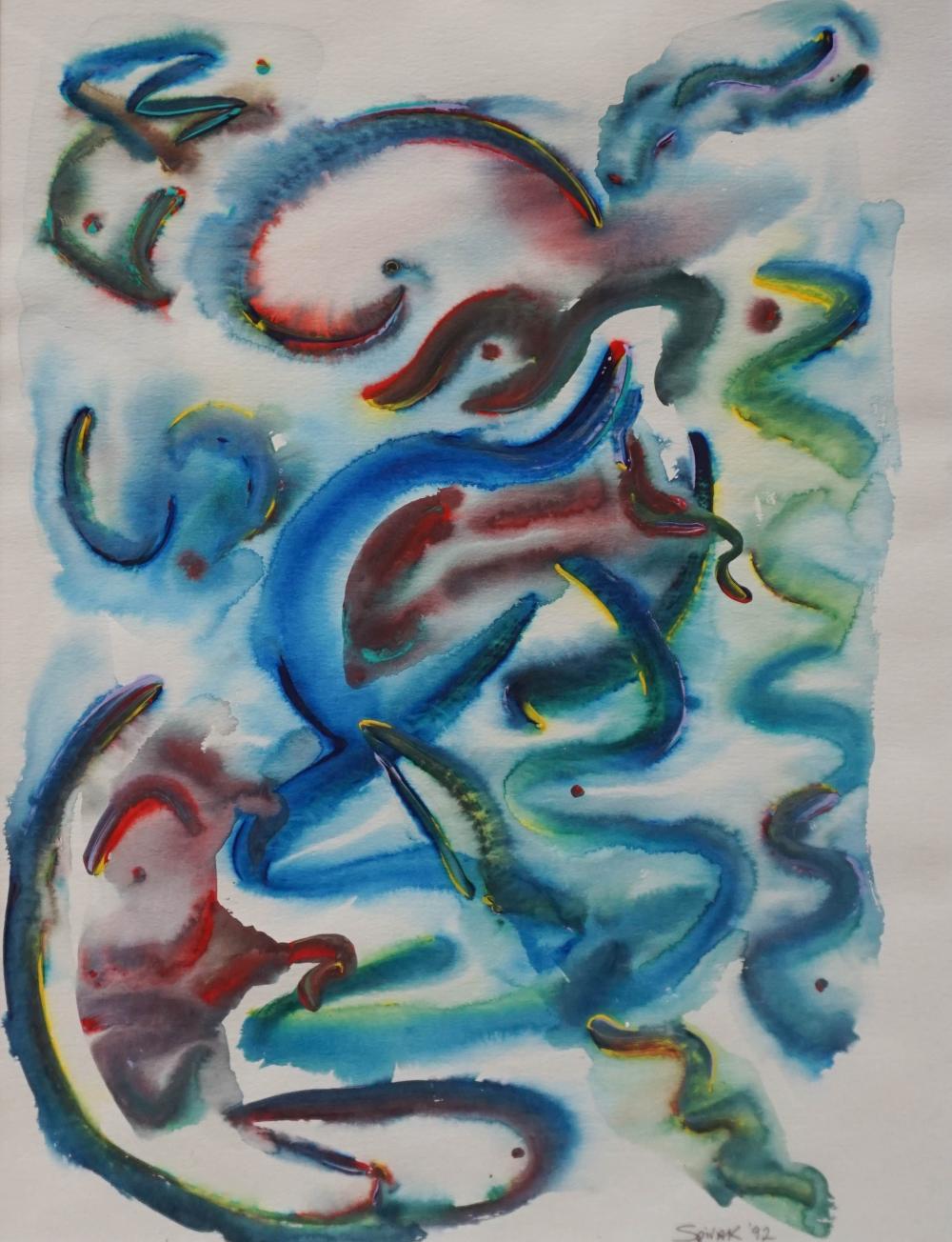 20TH CENTURY POP ART SCHOOL, WHALES