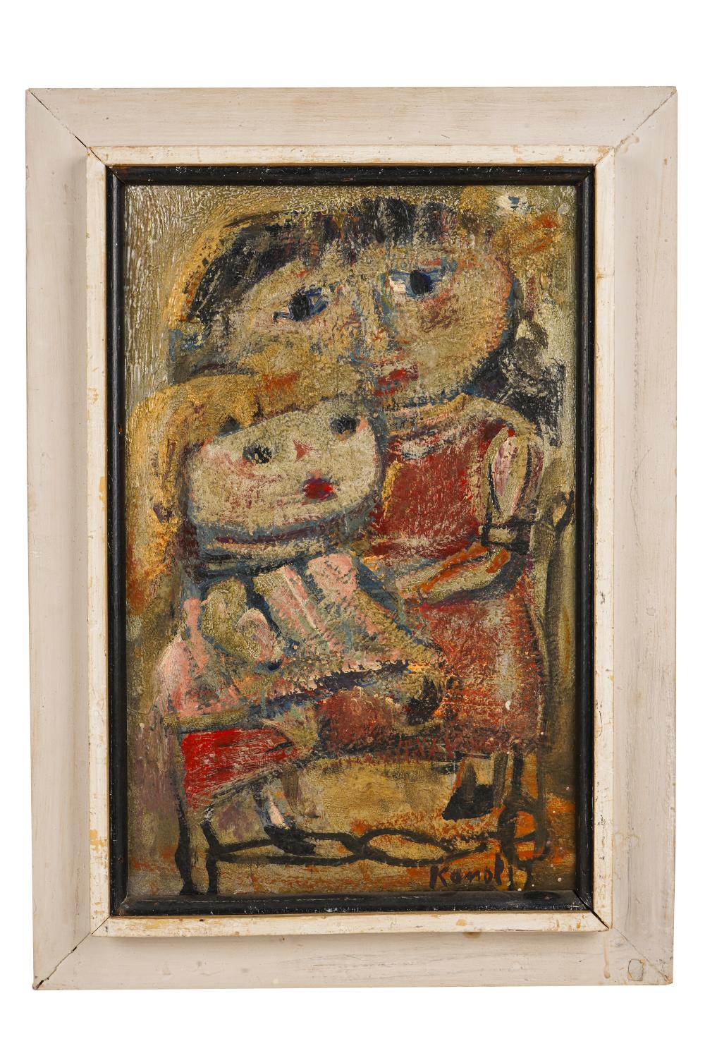 20TH CENTURY: PORTRAIT OF GIRL &