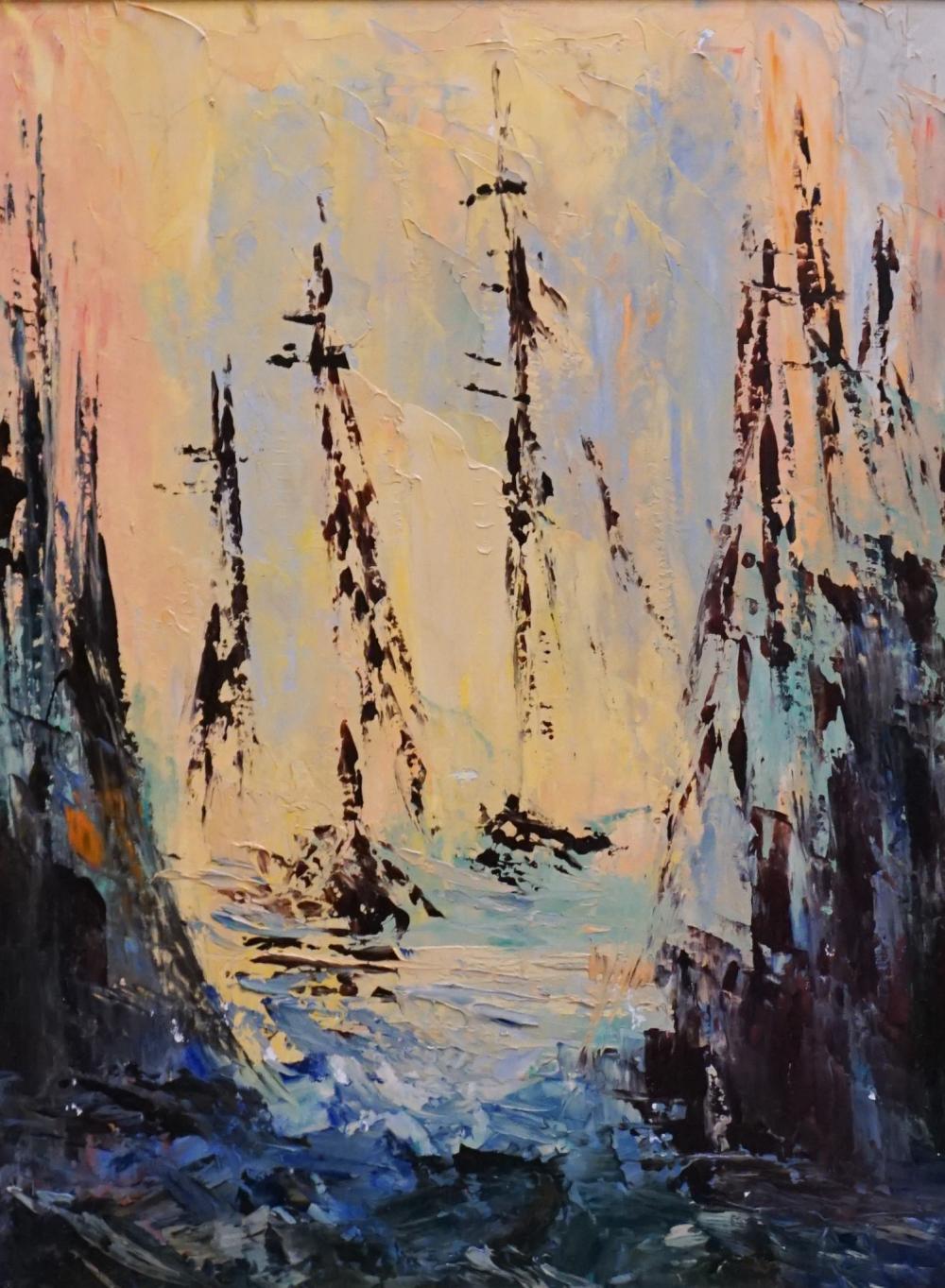20TH CENTURY SCHOOL, ABSTRACT SHIPS