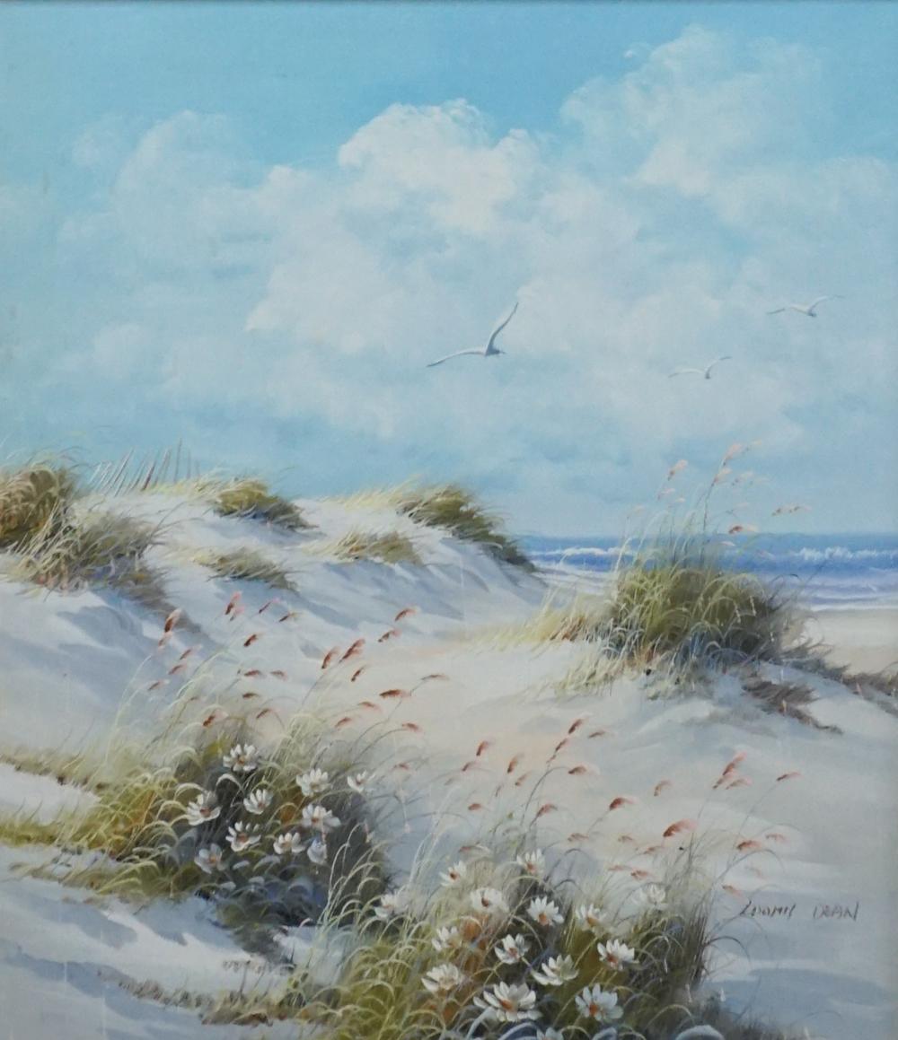 20TH CENTURY SCHOOL, BEACH SCENE,